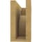 Ekena Millwork 4in. W x 8in. H x 12in. L Rivera Woodgrain TimberThane Rafter Tail, Primed Tan RFTUR04X08X12RIVRCPR - alternate 3